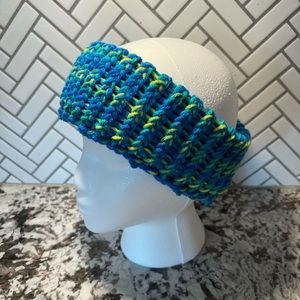 NWOT Blue/Green Knit Ear Warmer/Headband